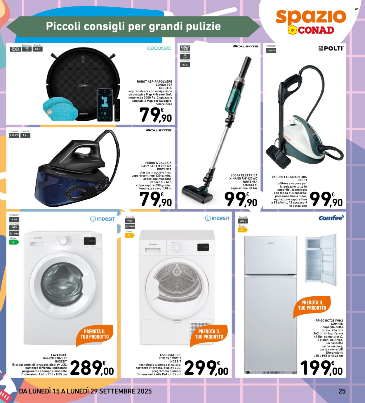 Volantino Spazio Conad - 15/9/2025 - 29/9/2025. Pagina 25