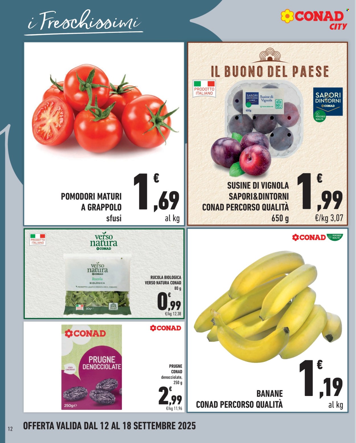 Volantino Conad City - 12/9/2025 - 18/9/2025. Pagina 12