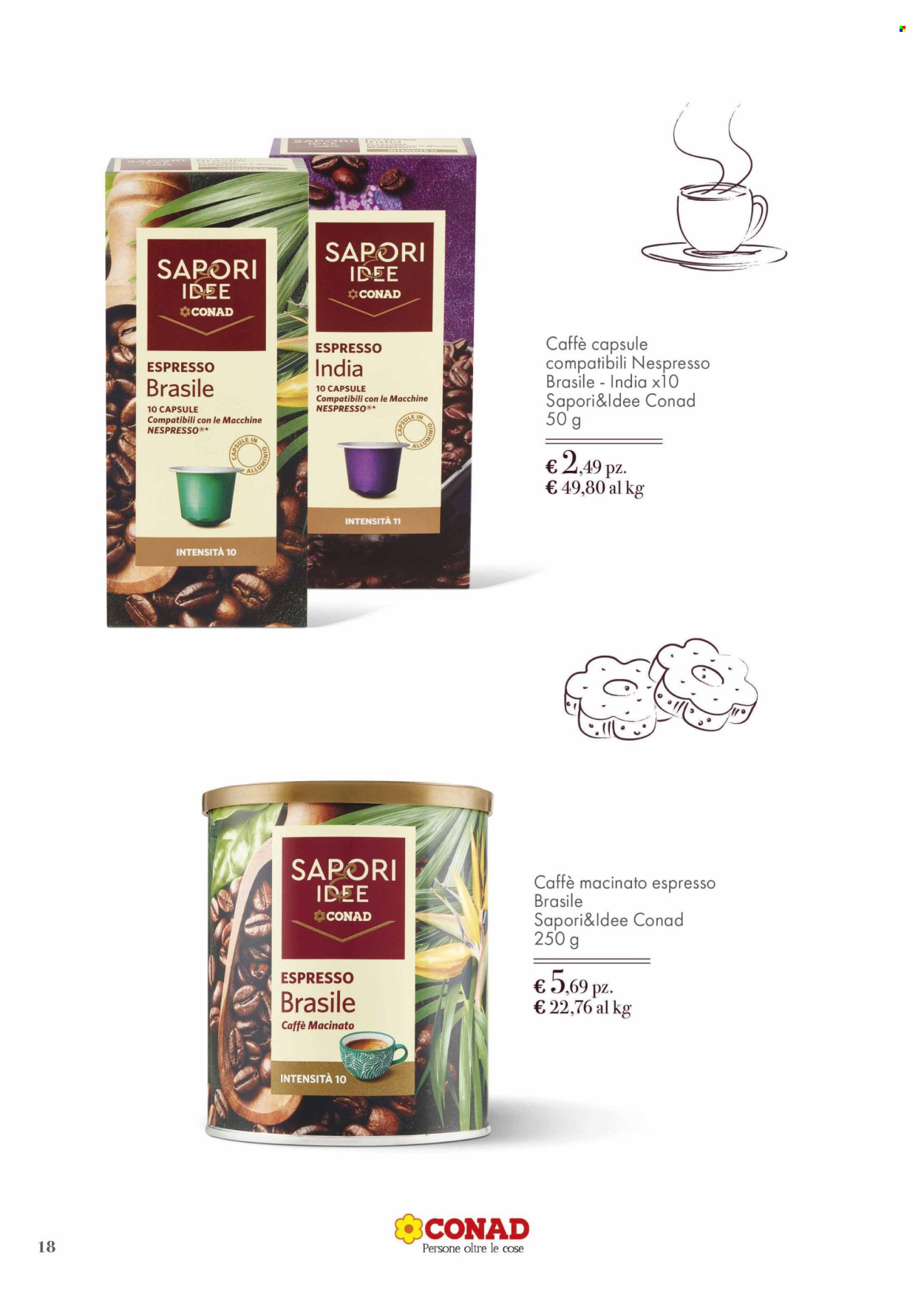 Volantino Conad Superstore - 11/9/2025 - 4/10/2025. Pagina 18