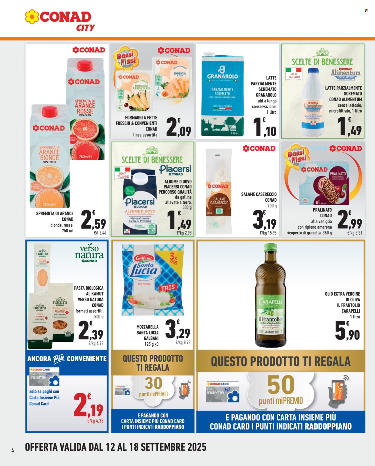 Volantino Conad - 12/9/2025 - 18/9/2025. Pagina 4