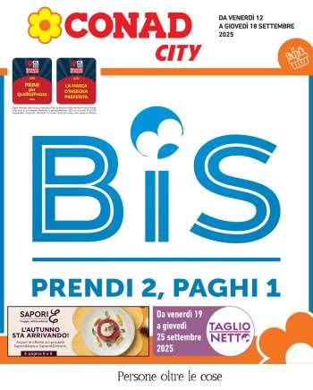 Volantino Conad City - 12/9/2025 - 18/9/2025.