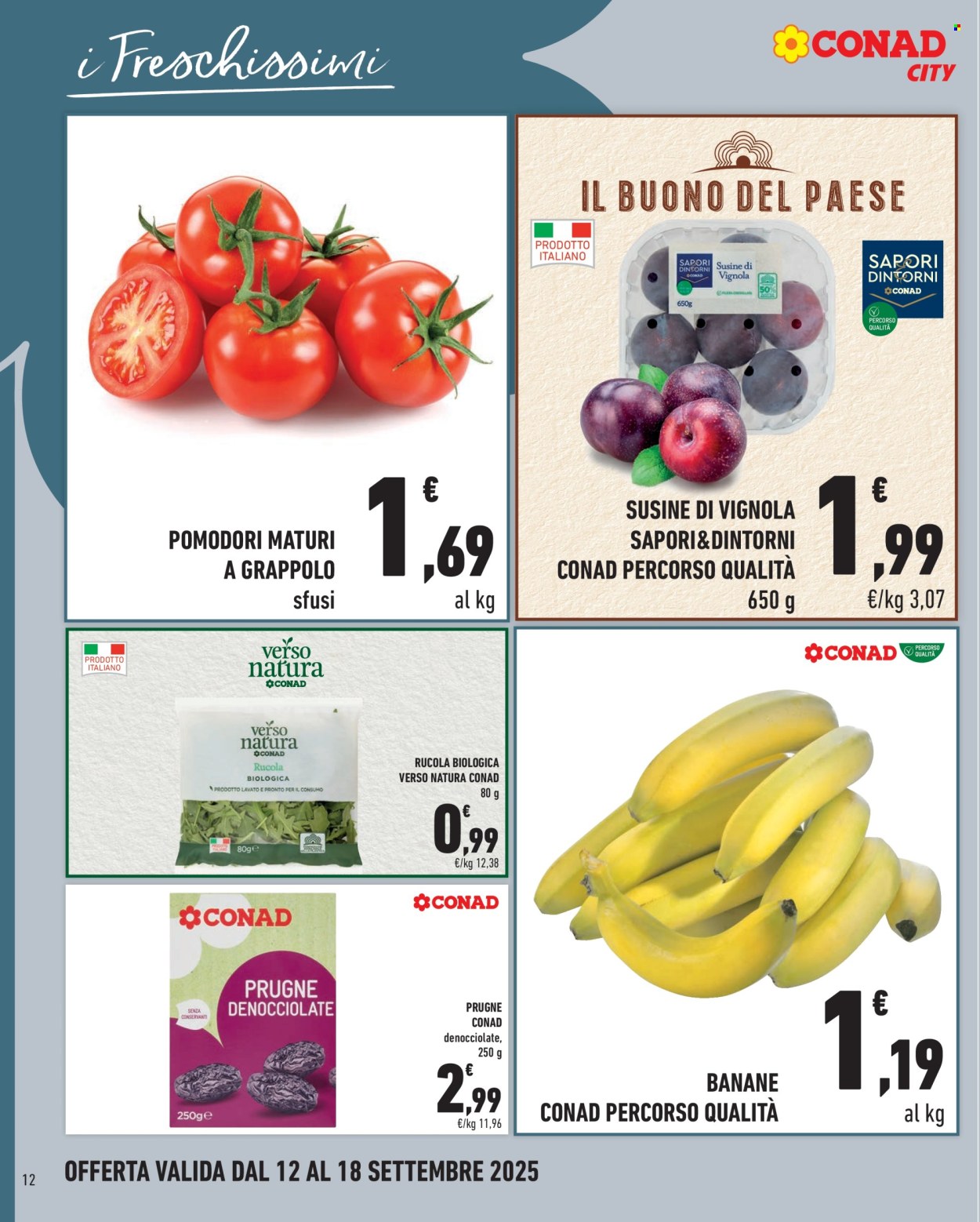Volantino Conad City - 12/9/2025 - 18/9/2025. Pagina 12