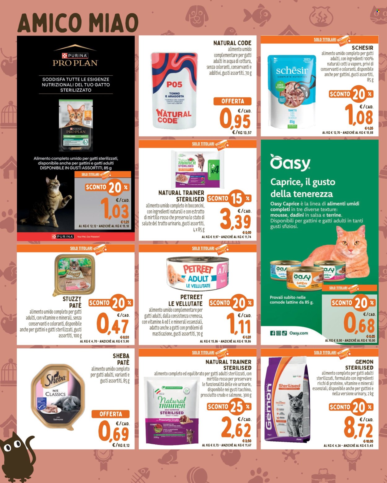 Volantino Pet Store Conad - 11/9/2025 - 8/10/2025. Pagina 4