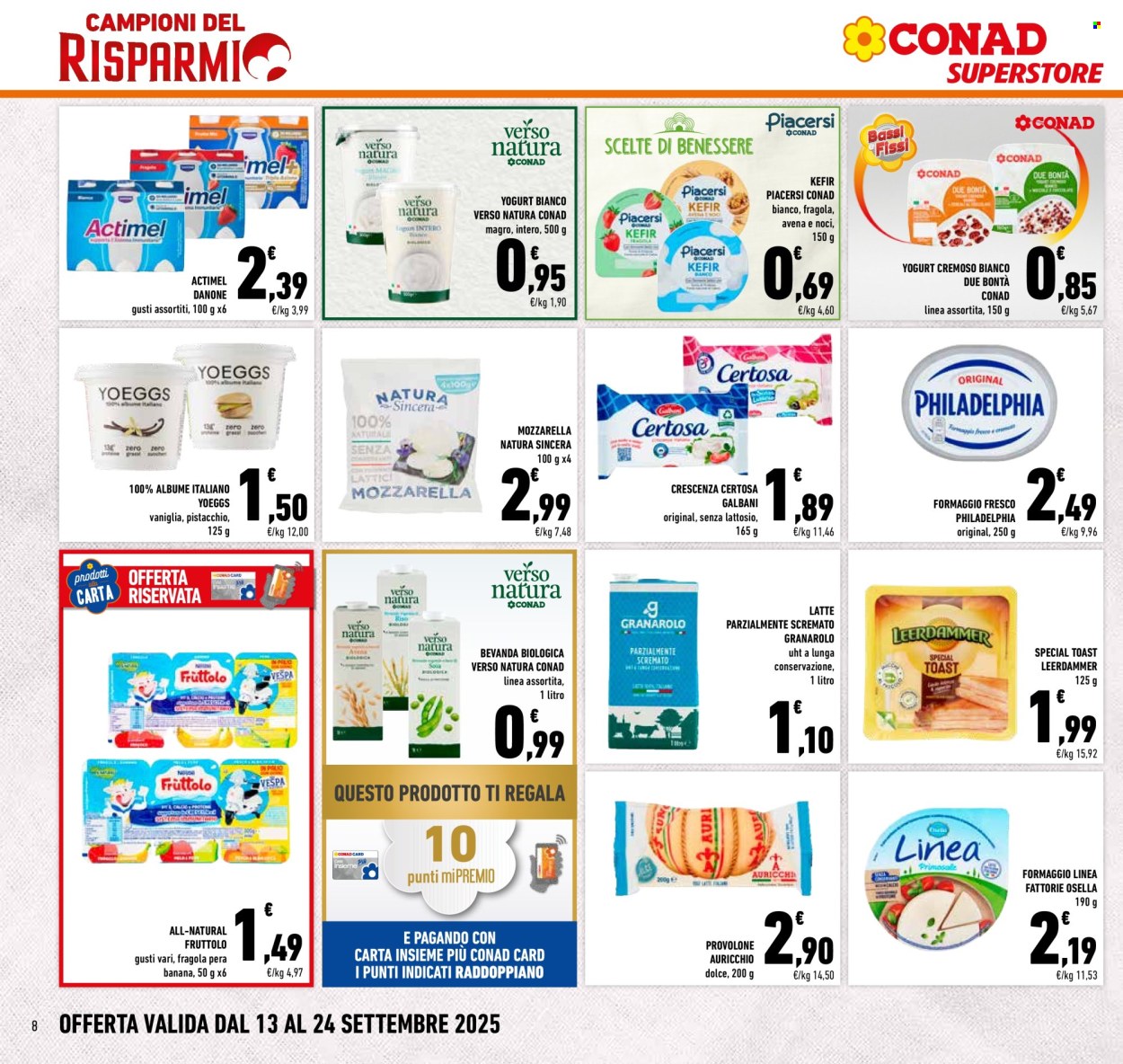 Volantino Conad Superstore - 13/9/2025 - 24/9/2025. Pagina 8