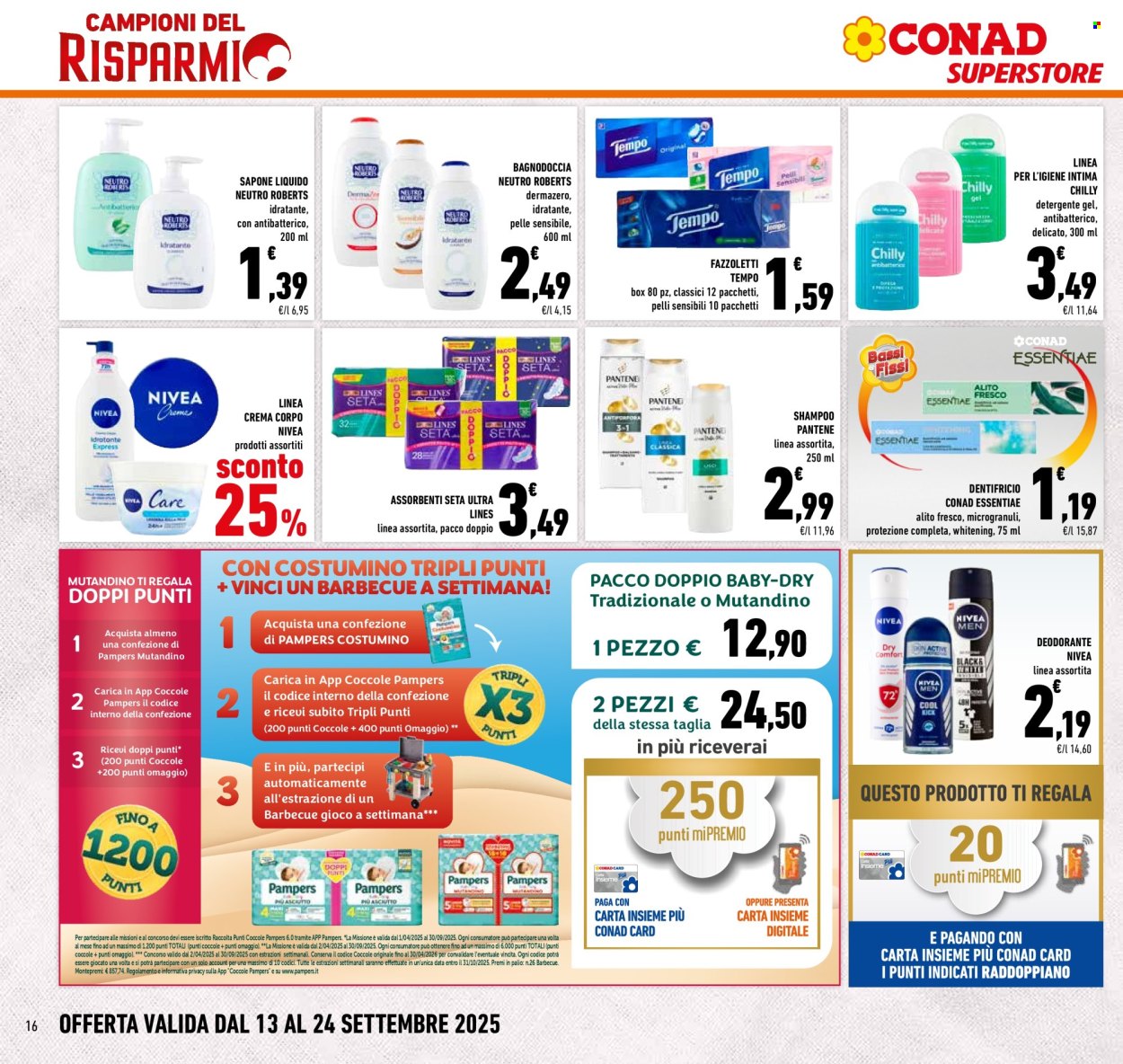 Volantino Conad Superstore - 13/9/2025 - 24/9/2025. Pagina 16