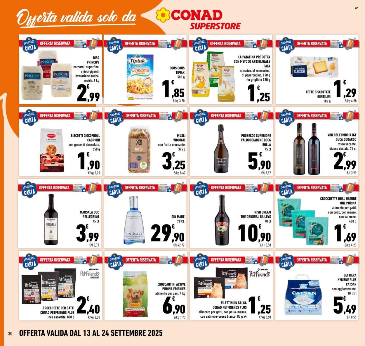 Volantino Conad Superstore - 13/9/2025 - 24/9/2025. Pagina 30