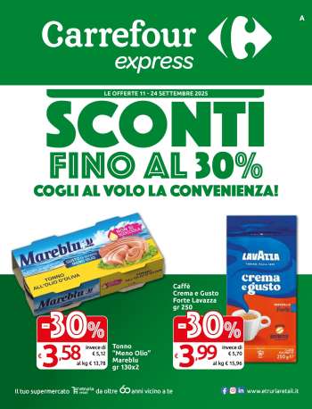 Volantino Carrefour - 11/9/2025 - 24/9/2025.