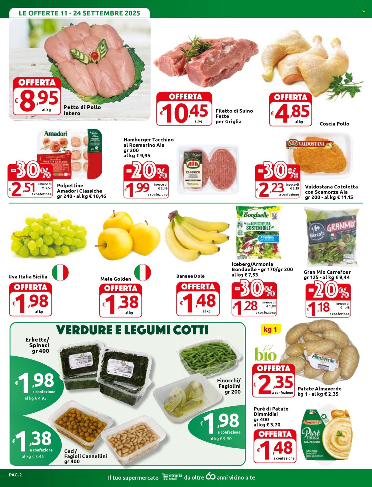 Volantino Carrefour - 11/9/2025 - 24/9/2025. Pagina 2