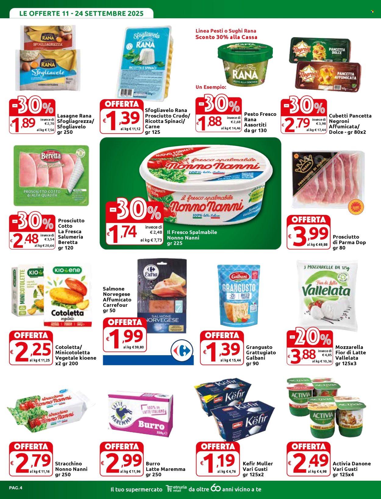 Volantino Carrefour - 11/9/2025 - 24/9/2025. Pagina 4