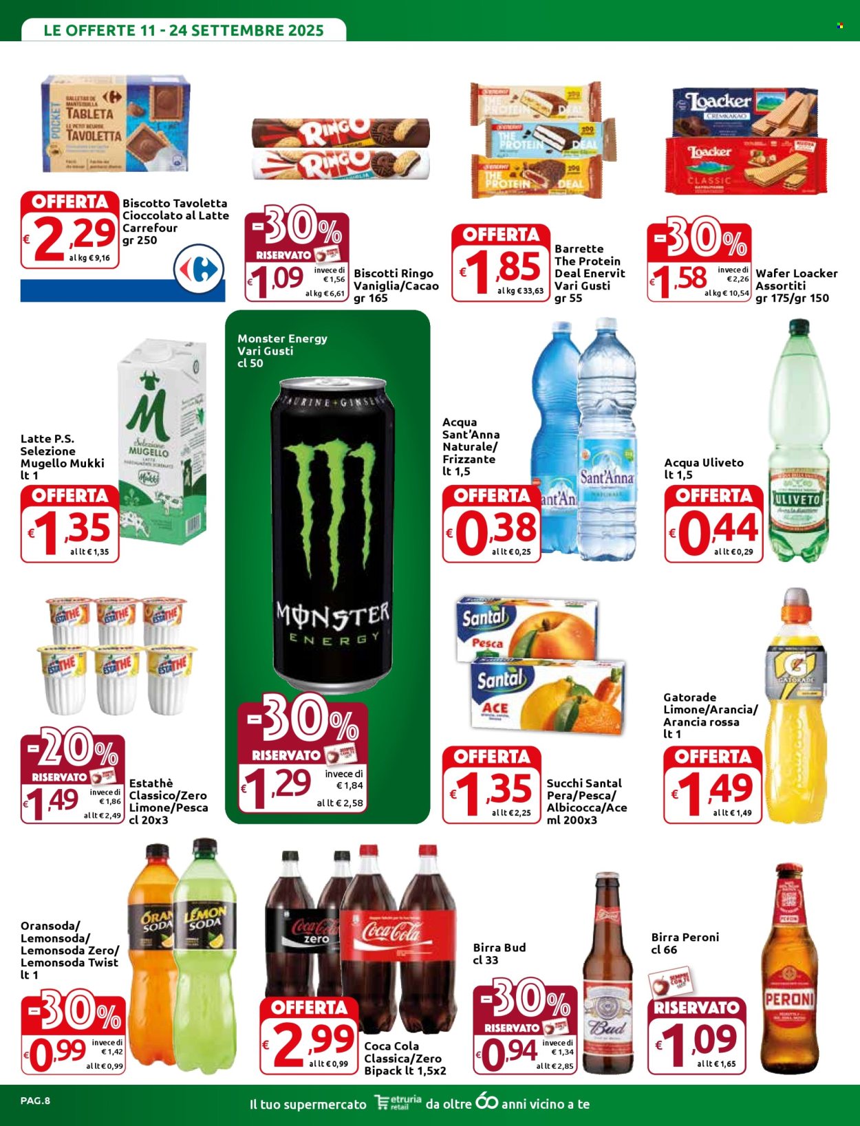 Volantino Carrefour - 11/9/2025 - 24/9/2025. Pagina 8