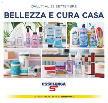 Volantino Esselunga - 11/9/2025 - 25/9/2025.
