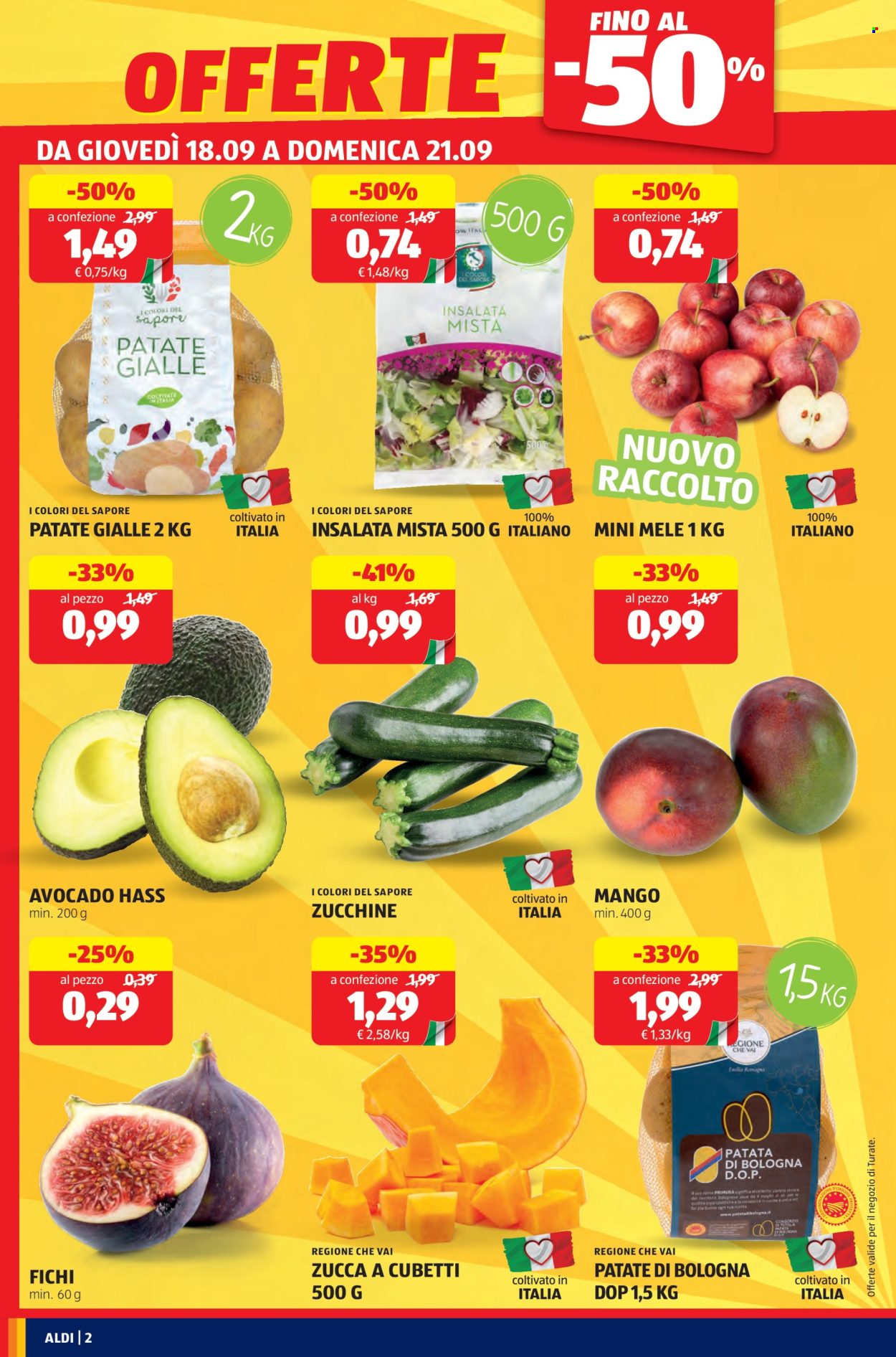 Volantino Aldi - 18/9/2025 - 21/9/2025. Pagina 2