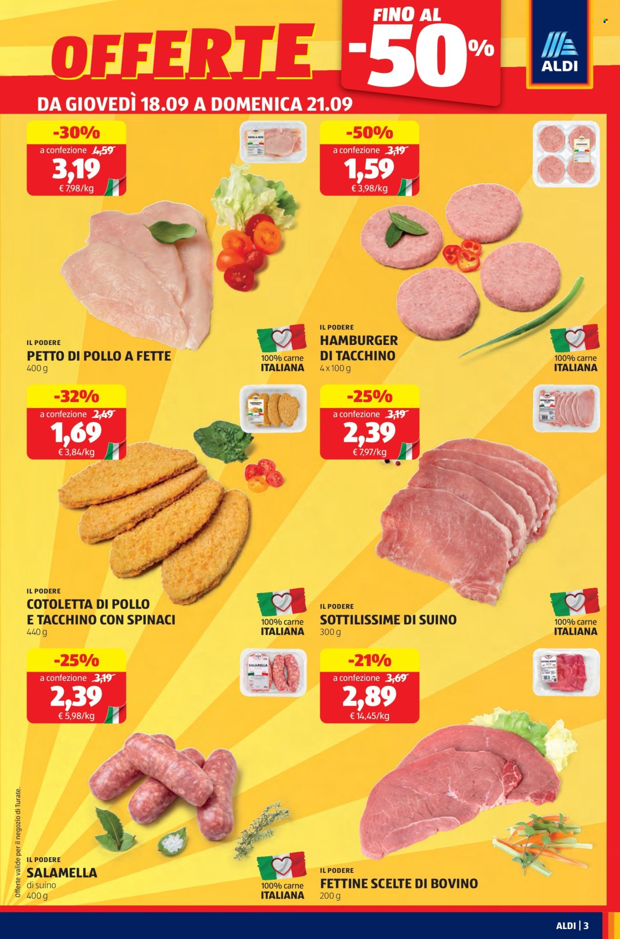 Volantino Aldi - 18/9/2025 - 21/9/2025. Pagina 3