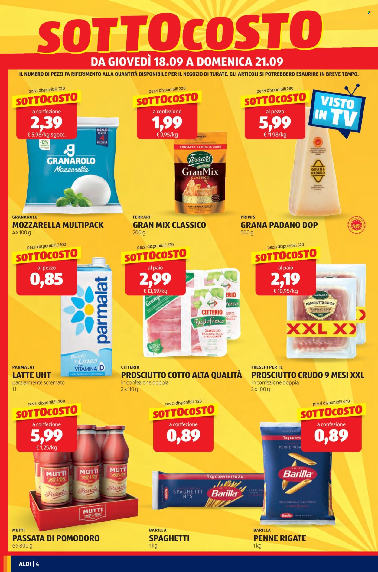 Volantino Aldi - 18/9/2025 - 21/9/2025. Pagina 4
