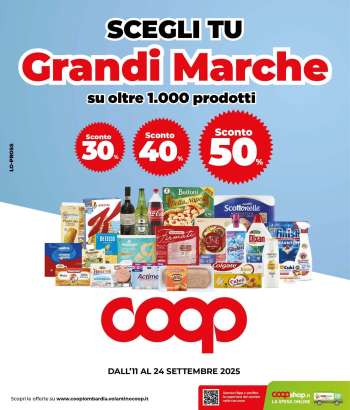 Volantino Coop - 11/9/2025 - 24/9/2025.