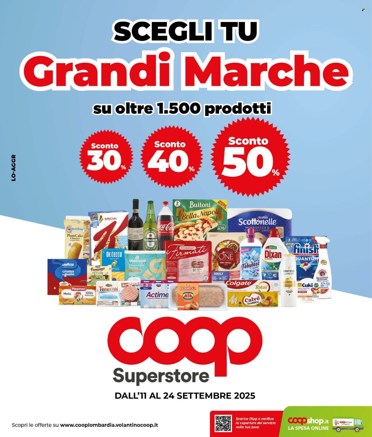 Volantino Coop - 11/9/2025 - 24/9/2025. Pagina 1