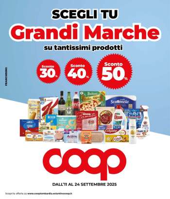 Volantino Coop - 11/9/2025 - 24/9/2025.