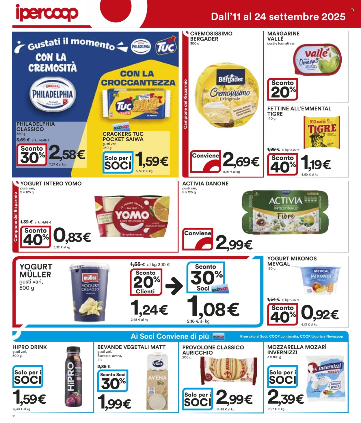Volantino Coop - 11/9/2025 - 24/9/2025. Pagina 18