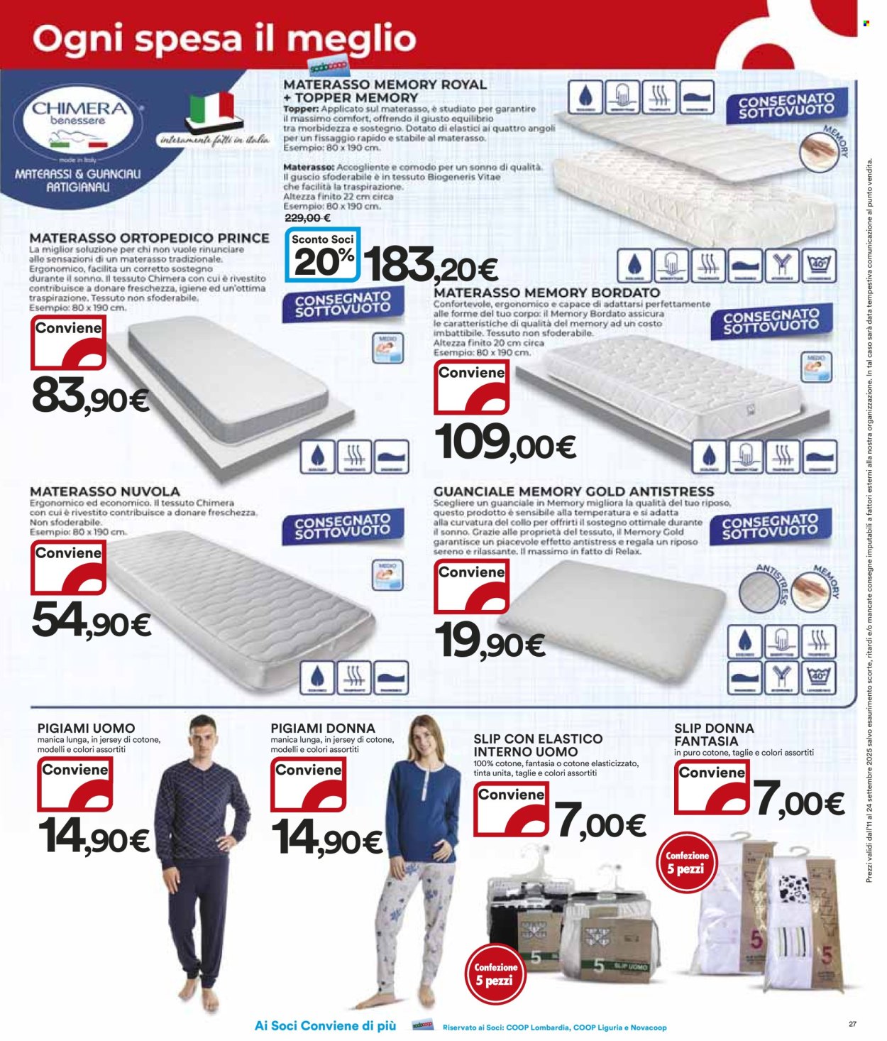 Volantino Coop - 11/9/2025 - 24/9/2025. Pagina 27
