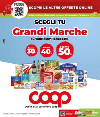 Volantino Coop - 11/9/2025 - 24/9/2025.
