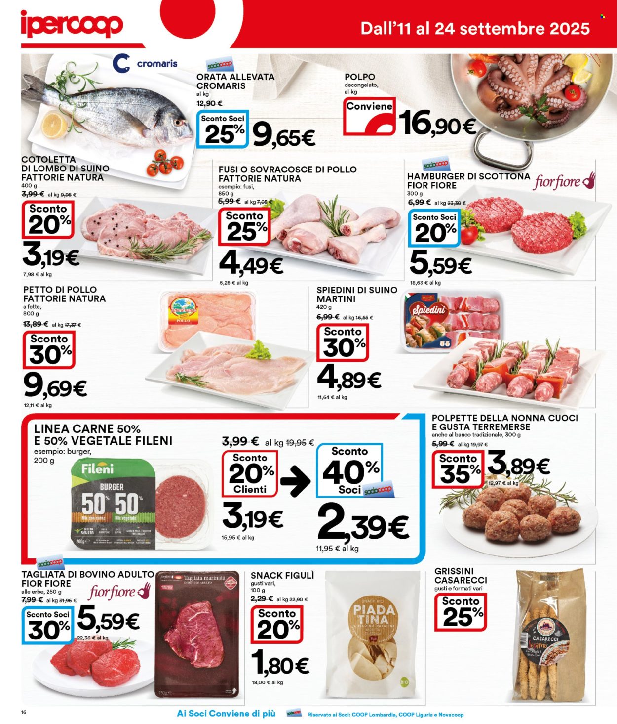 Volantino Coop - 11/9/2025 - 24/9/2025. Pagina 16
