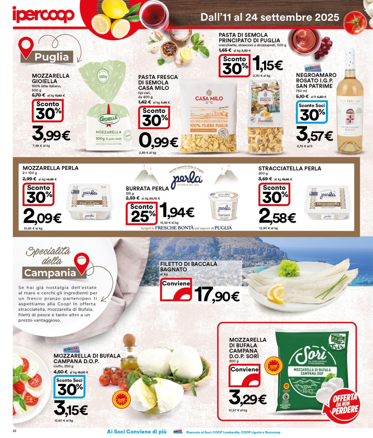 Volantino Coop - 11/9/2025 - 24/9/2025. Pagina 22