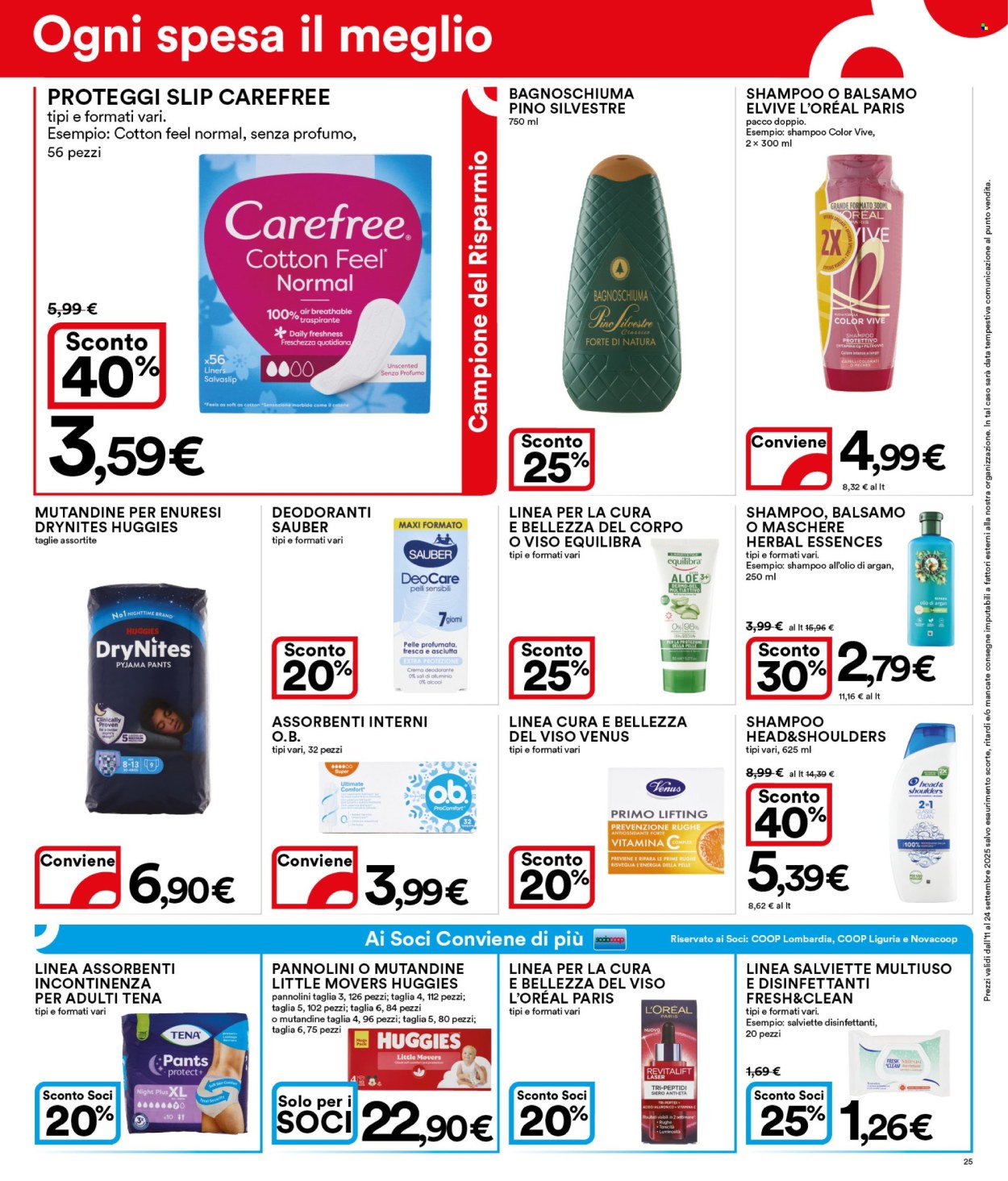 Volantino Coop - 11/9/2025 - 24/9/2025. Pagina 25