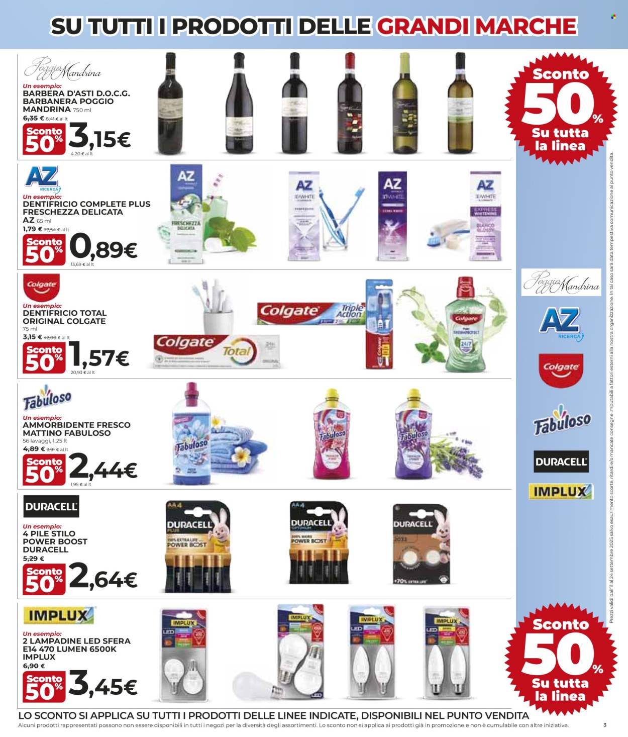 Volantino Coop - 11/9/2025 - 24/9/2025. Pagina 3