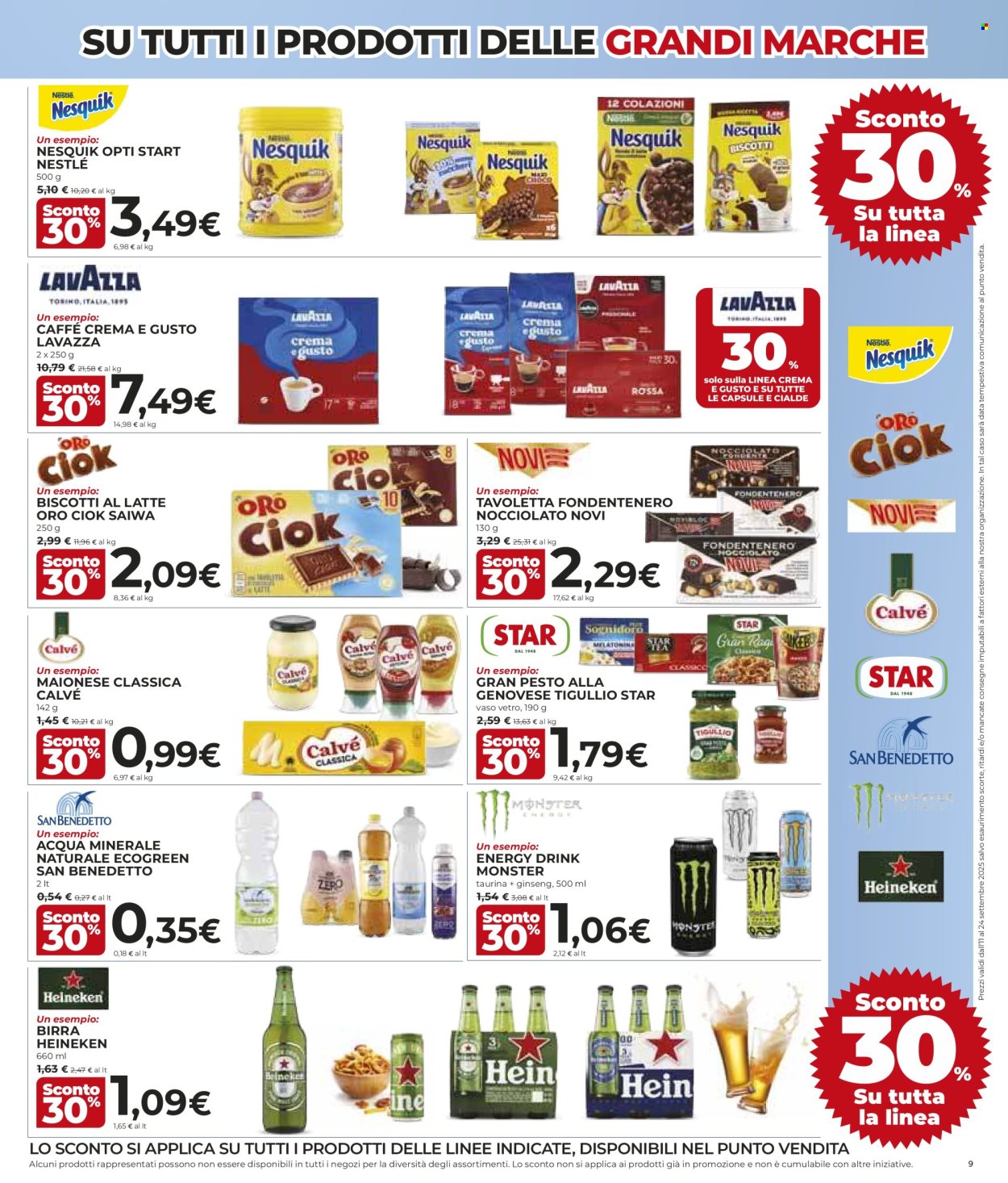 Volantino Coop - 11/9/2025 - 24/9/2025. Pagina 9