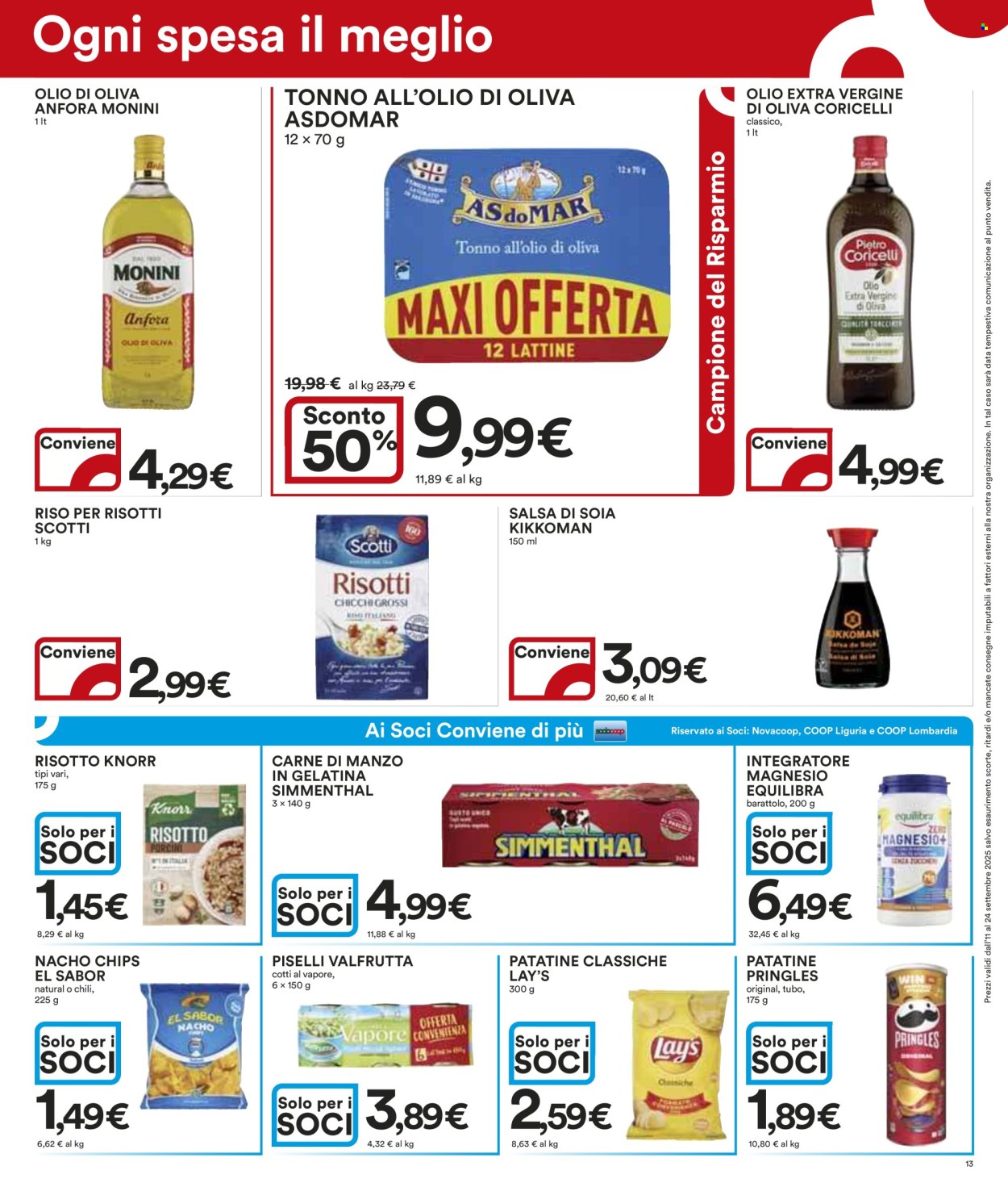 Volantino Coop - 11/9/2025 - 24/9/2025. Pagina 13