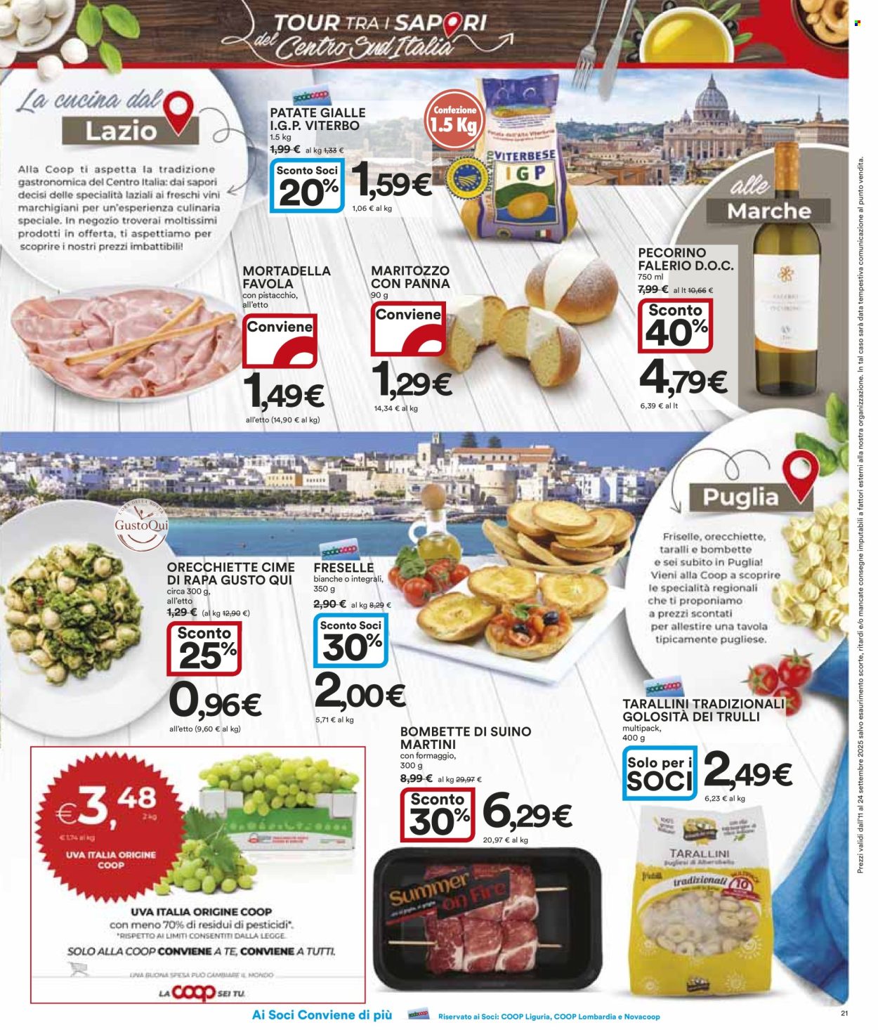 Volantino Coop - 11/9/2025 - 24/9/2025. Pagina 21