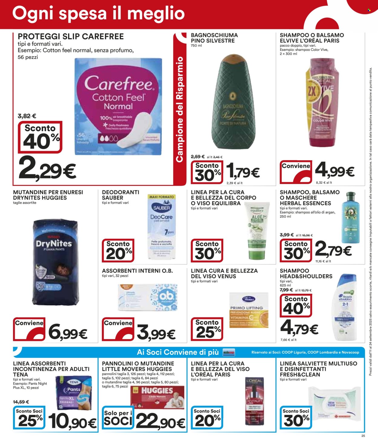 Volantino Coop - 11/9/2025 - 24/9/2025. Pagina 25