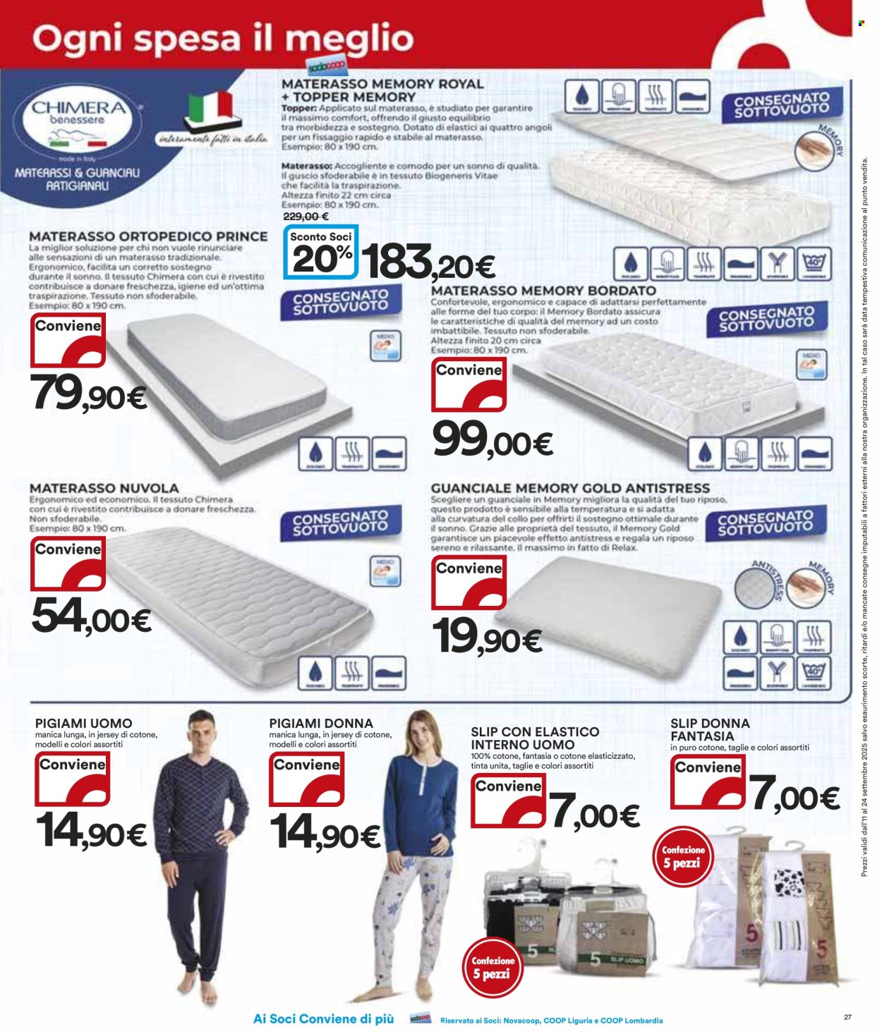 Volantino Coop - 11/9/2025 - 24/9/2025. Pagina 27