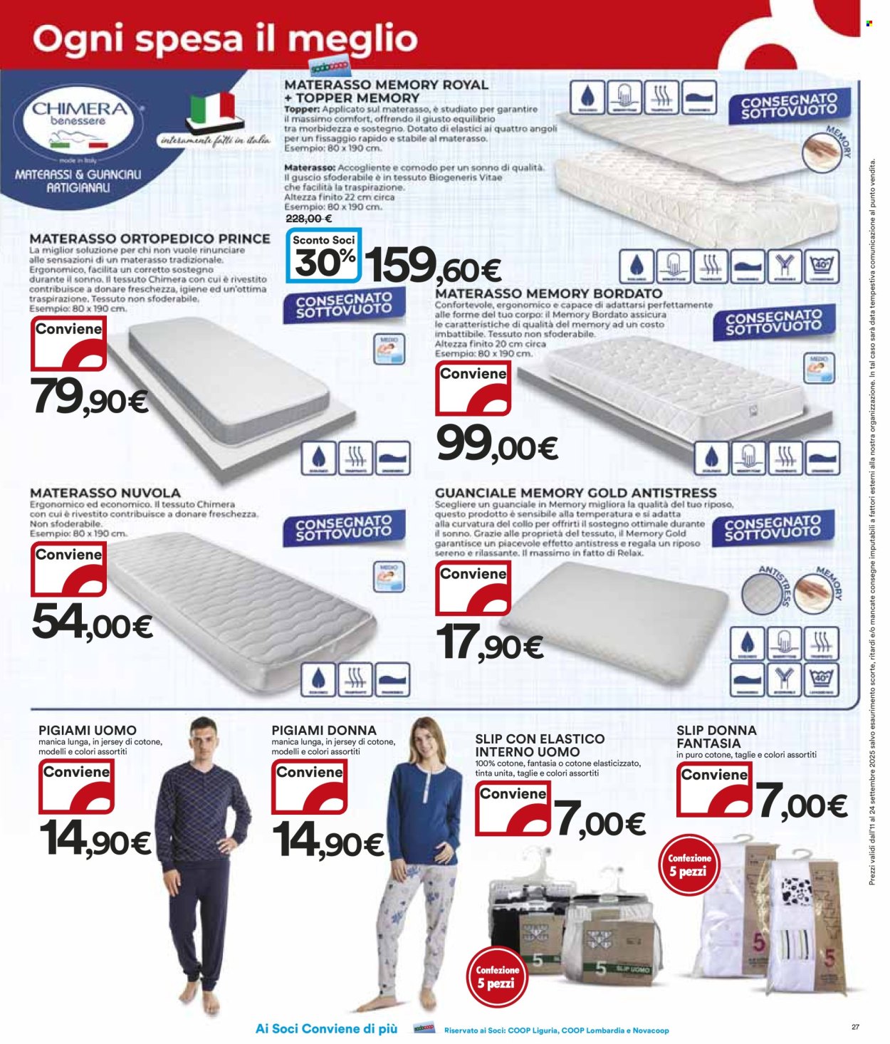 Volantino Coop - 11/9/2025 - 24/9/2025. Pagina 27