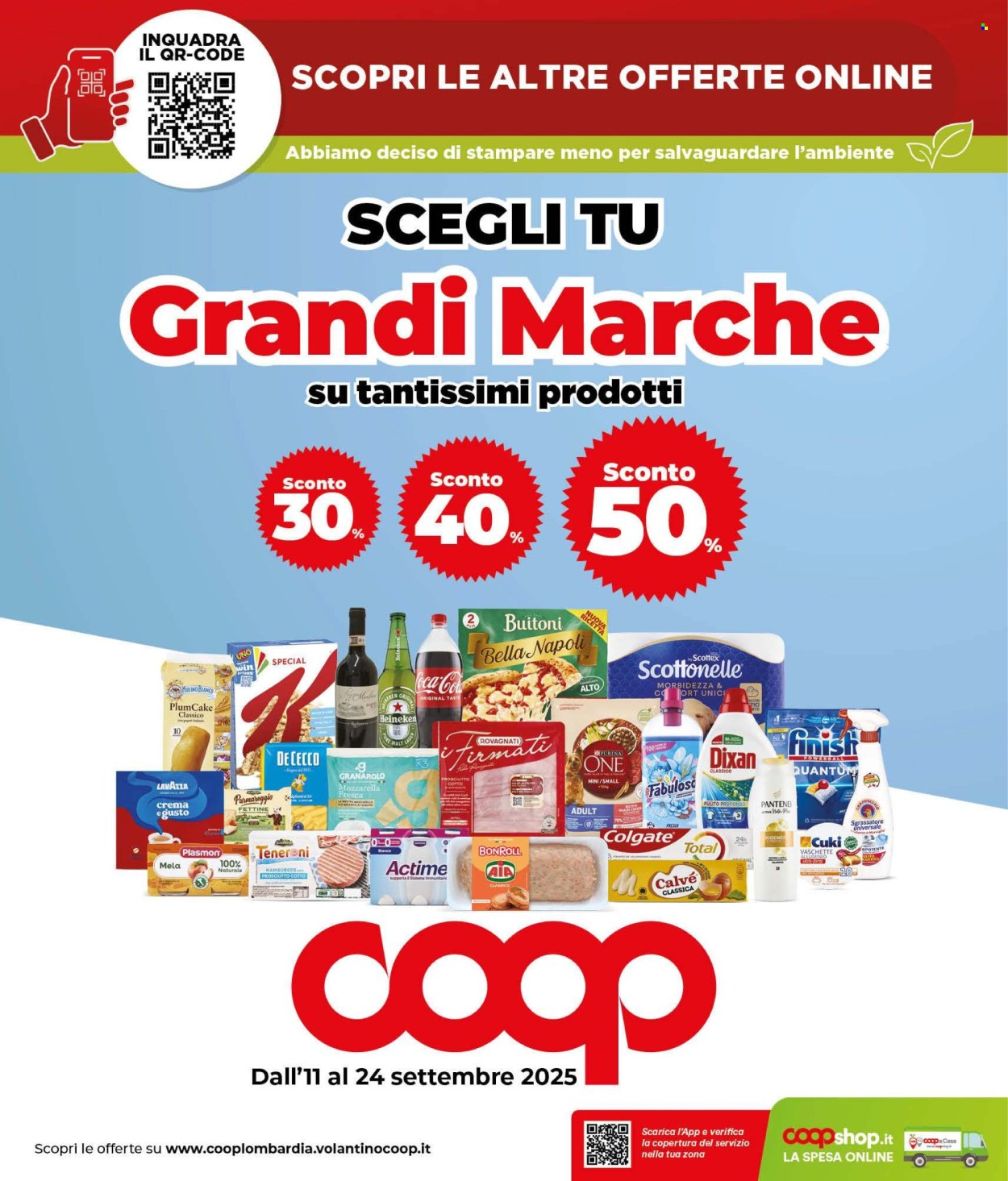 Volantino Coop - 11/9/2025 - 24/9/2025. Pagina 1