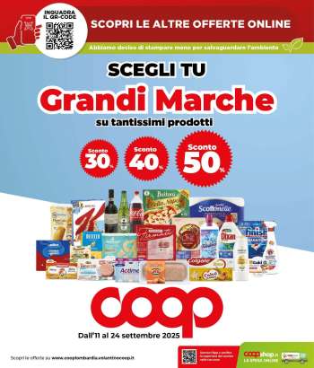 Volantino Coop - 11/9/2025 - 24/9/2025.