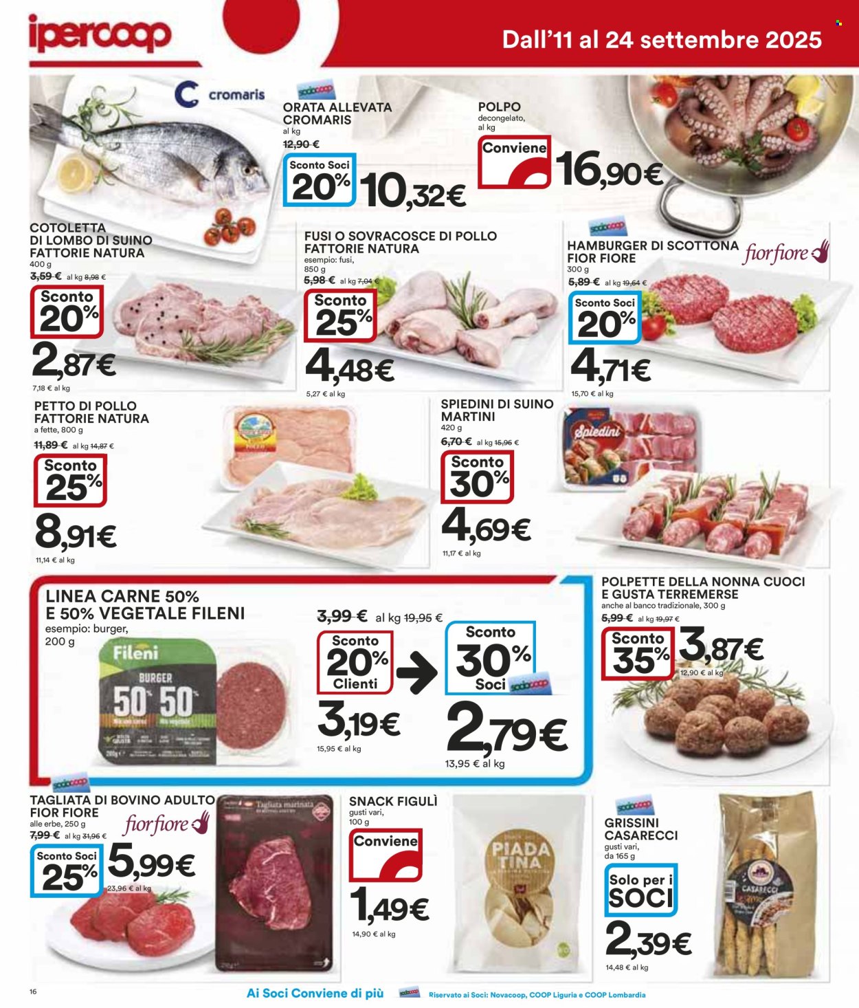 Volantino Coop - 11/9/2025 - 24/9/2025. Pagina 16