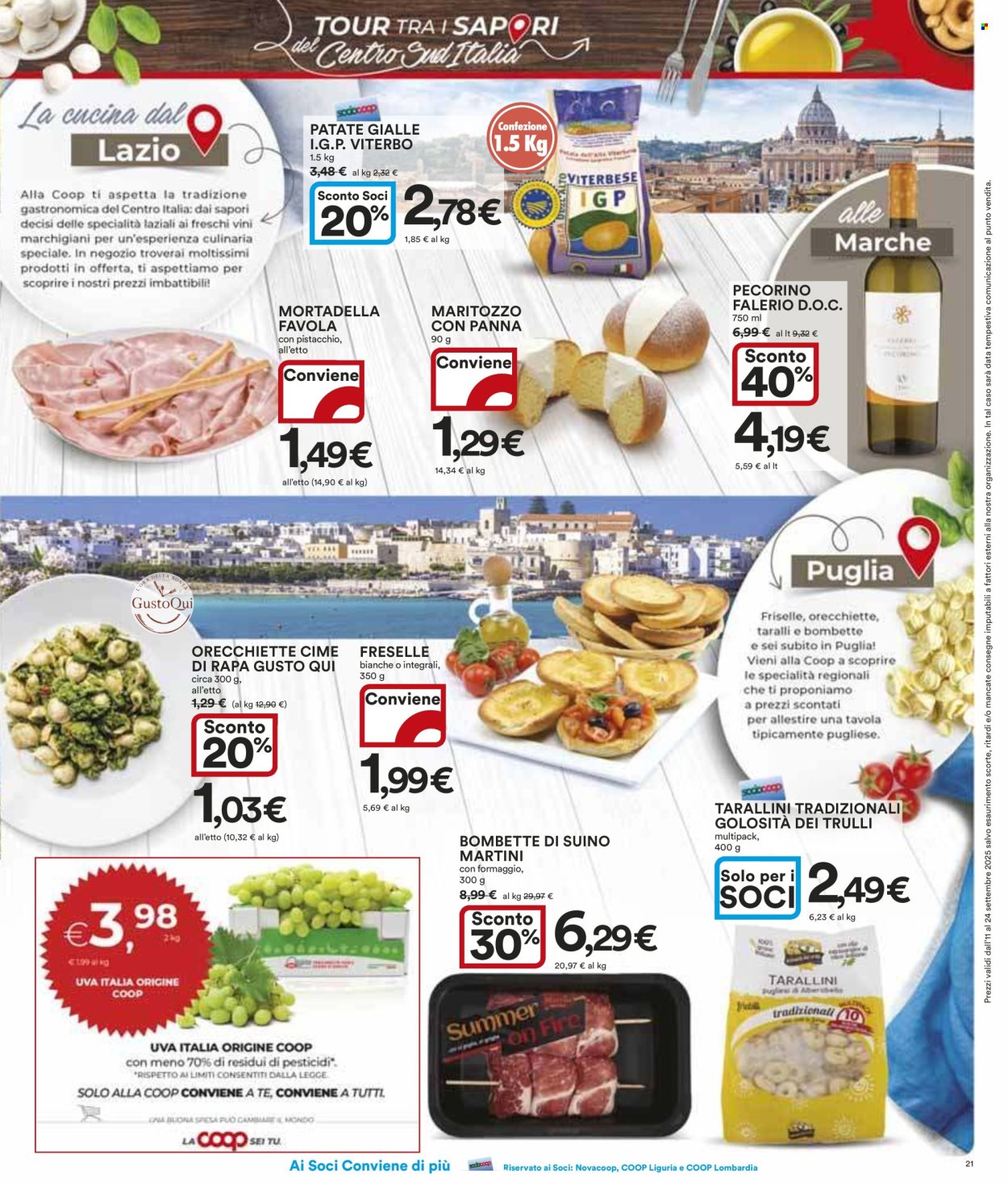 Volantino Coop - 11/9/2025 - 24/9/2025. Pagina 21
