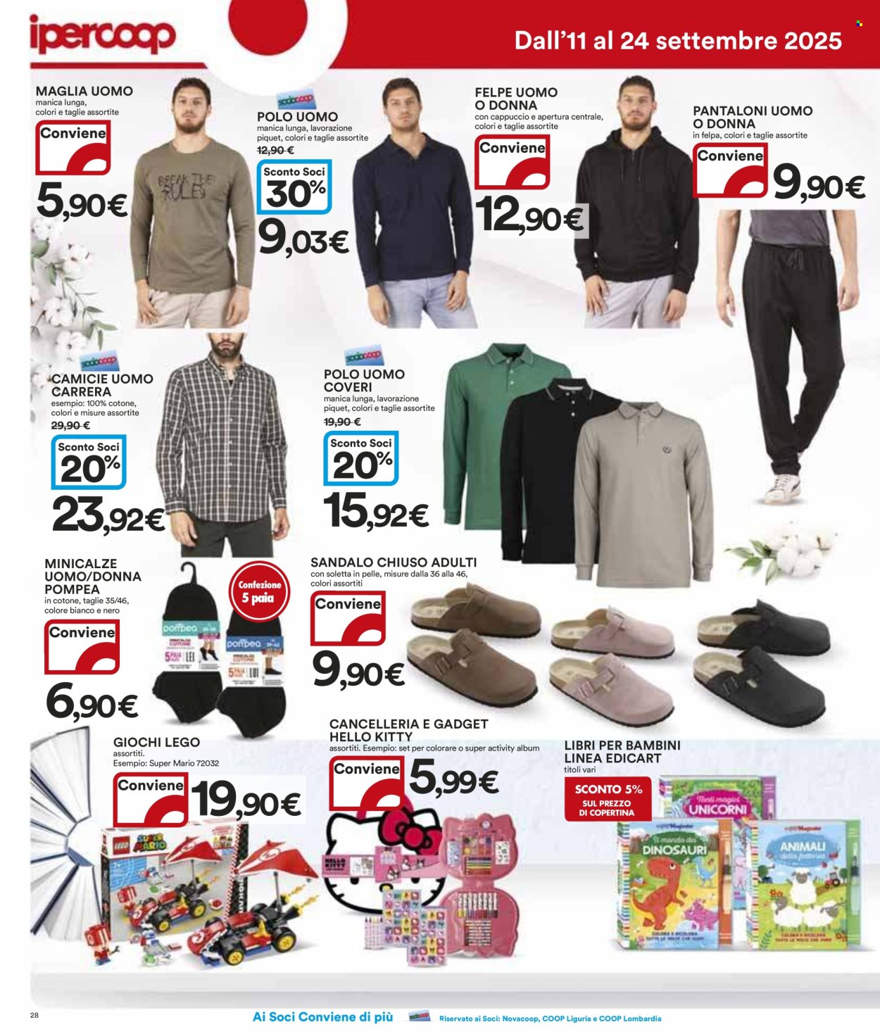 Volantino Coop - 11/9/2025 - 24/9/2025. Pagina 28