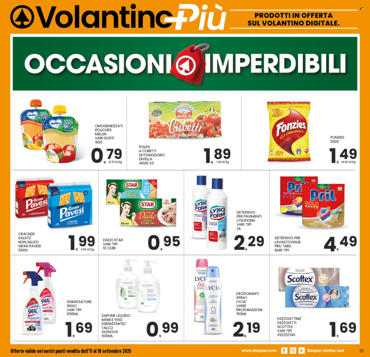 Volantino Despar - 11/9/2025 - 18/9/2025. Pagina 20