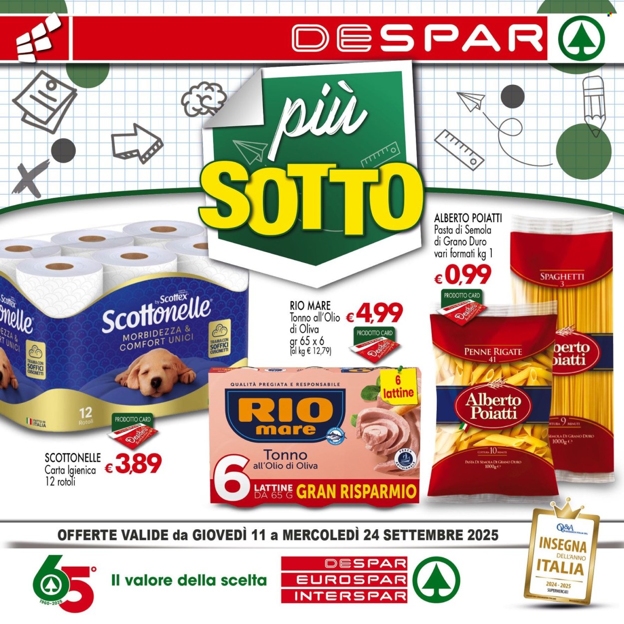 Volantino Despar - 11/9/2025 - 24/9/2025. Pagina 1