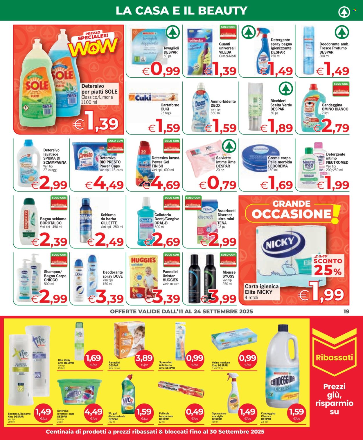 Volantino Despar - 11/9/2025 - 24/9/2025. Pagina 19
