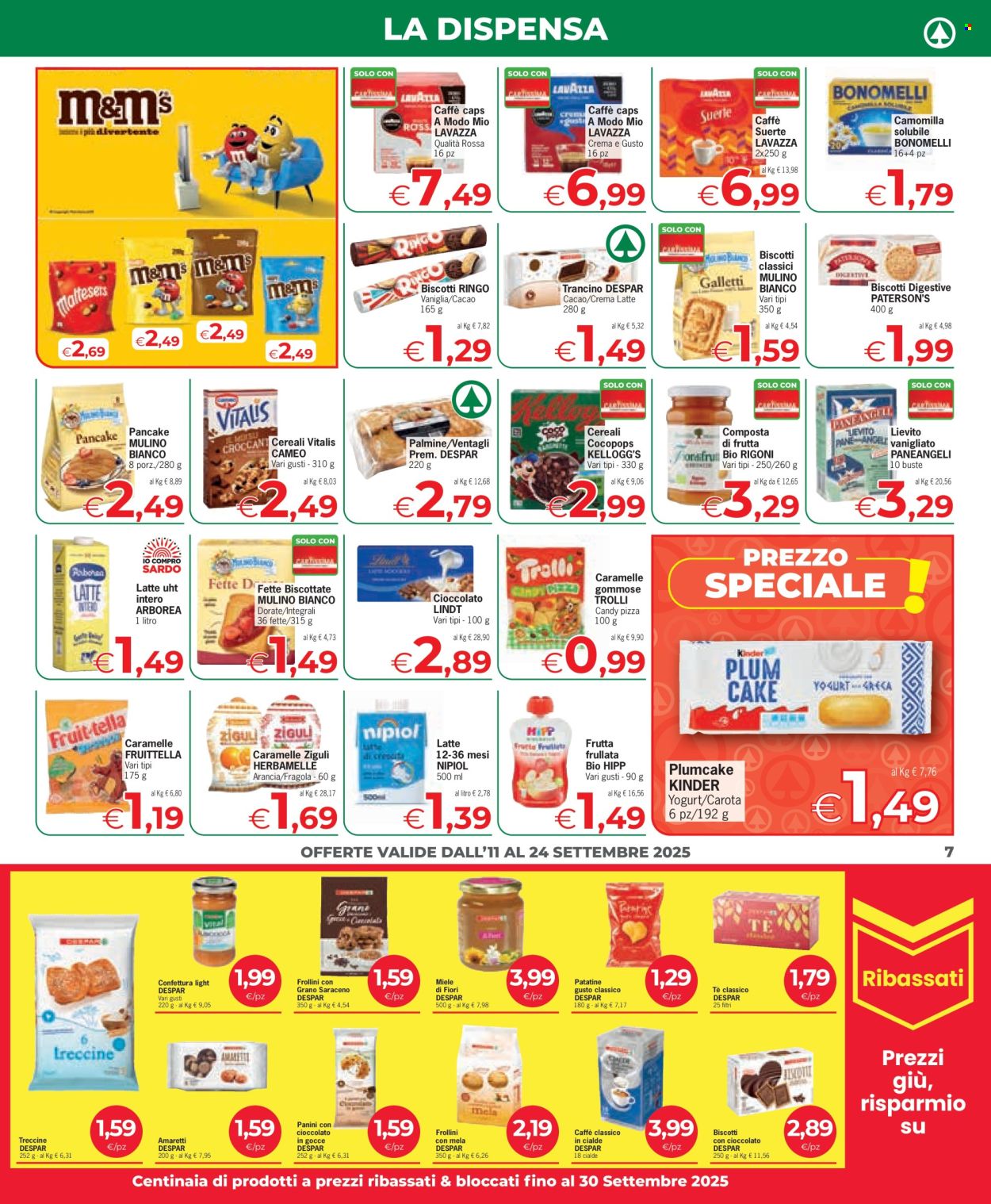 Volantino Despar - 11/9/2025 - 24/9/2025. Pagina 7