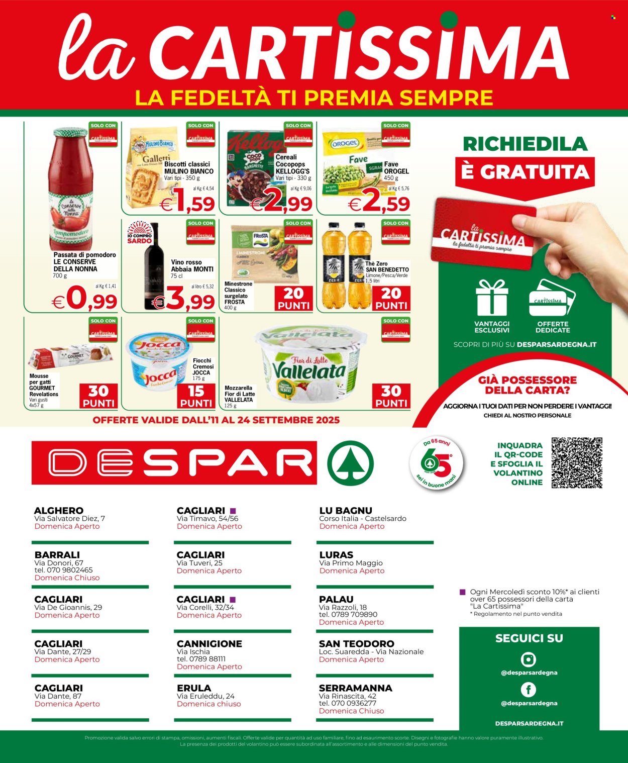 Volantino Despar - 11/9/2025 - 24/9/2025. Pagina 4