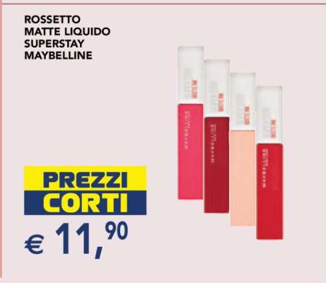 ROSSETTO MATTE LIQUIDO SUPERSTAY MAYBELLINE
