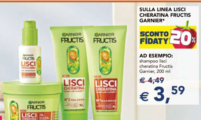 Garnier Fructis Lisci Cheratina