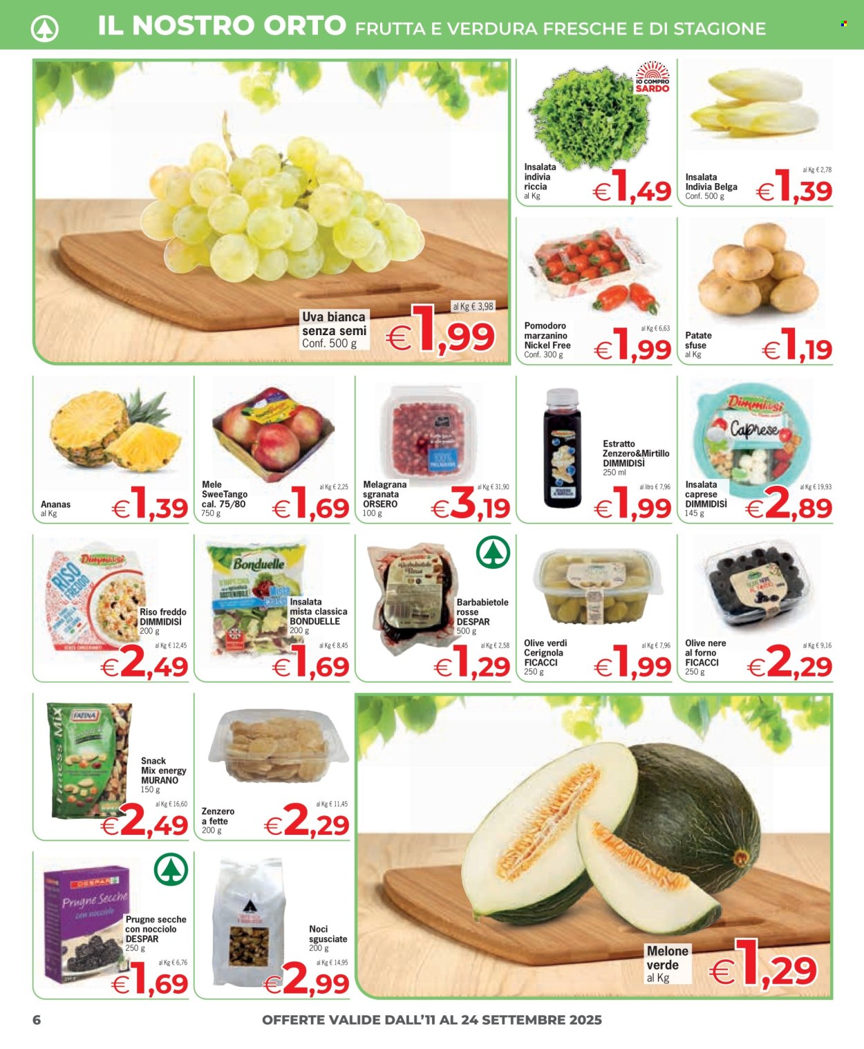 Volantino Eurospar - 11/9/2025 - 24/9/2025. Pagina 6