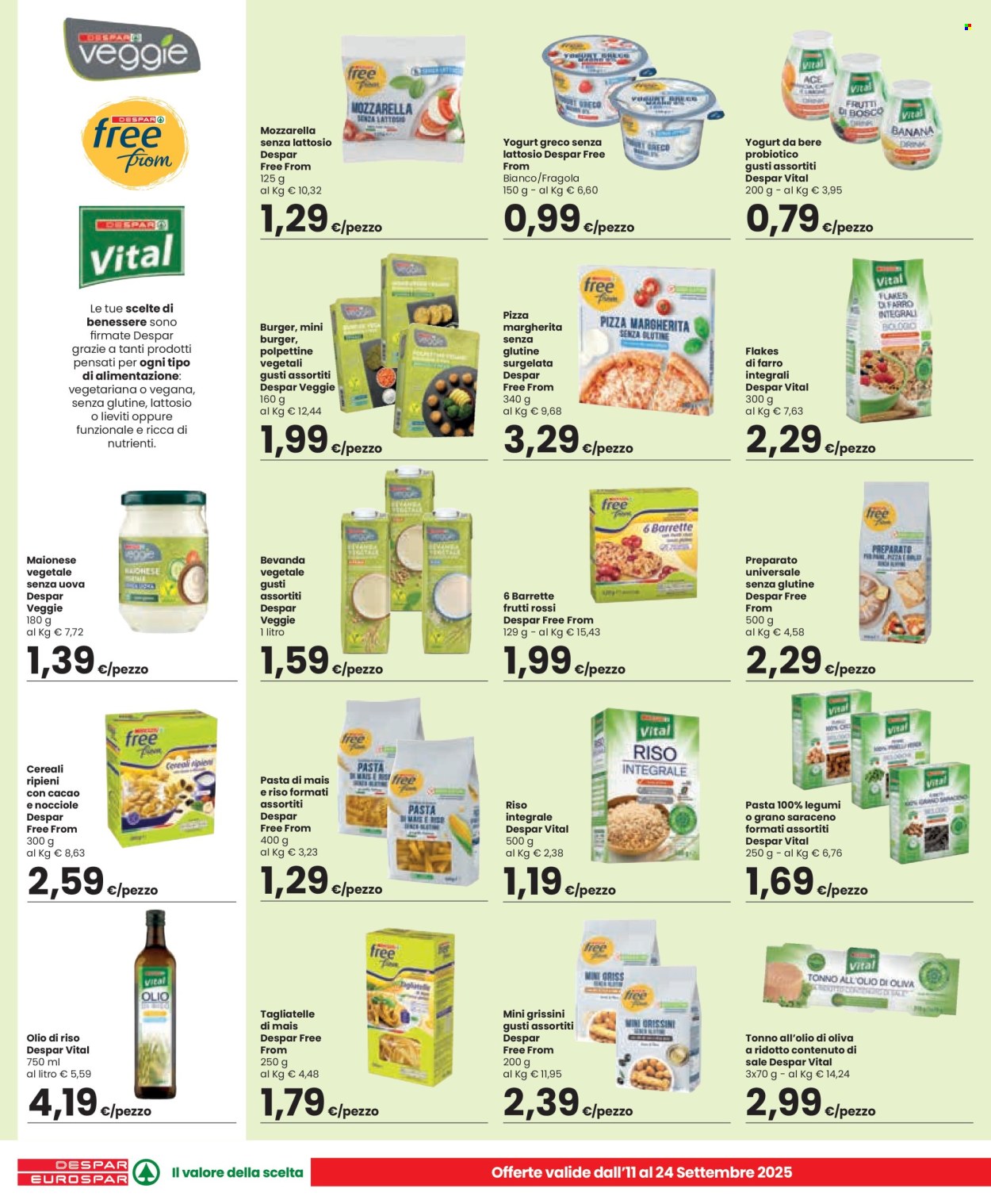 Volantino Eurospar - 11/9/2025 - 24/9/2025. Pagina 11