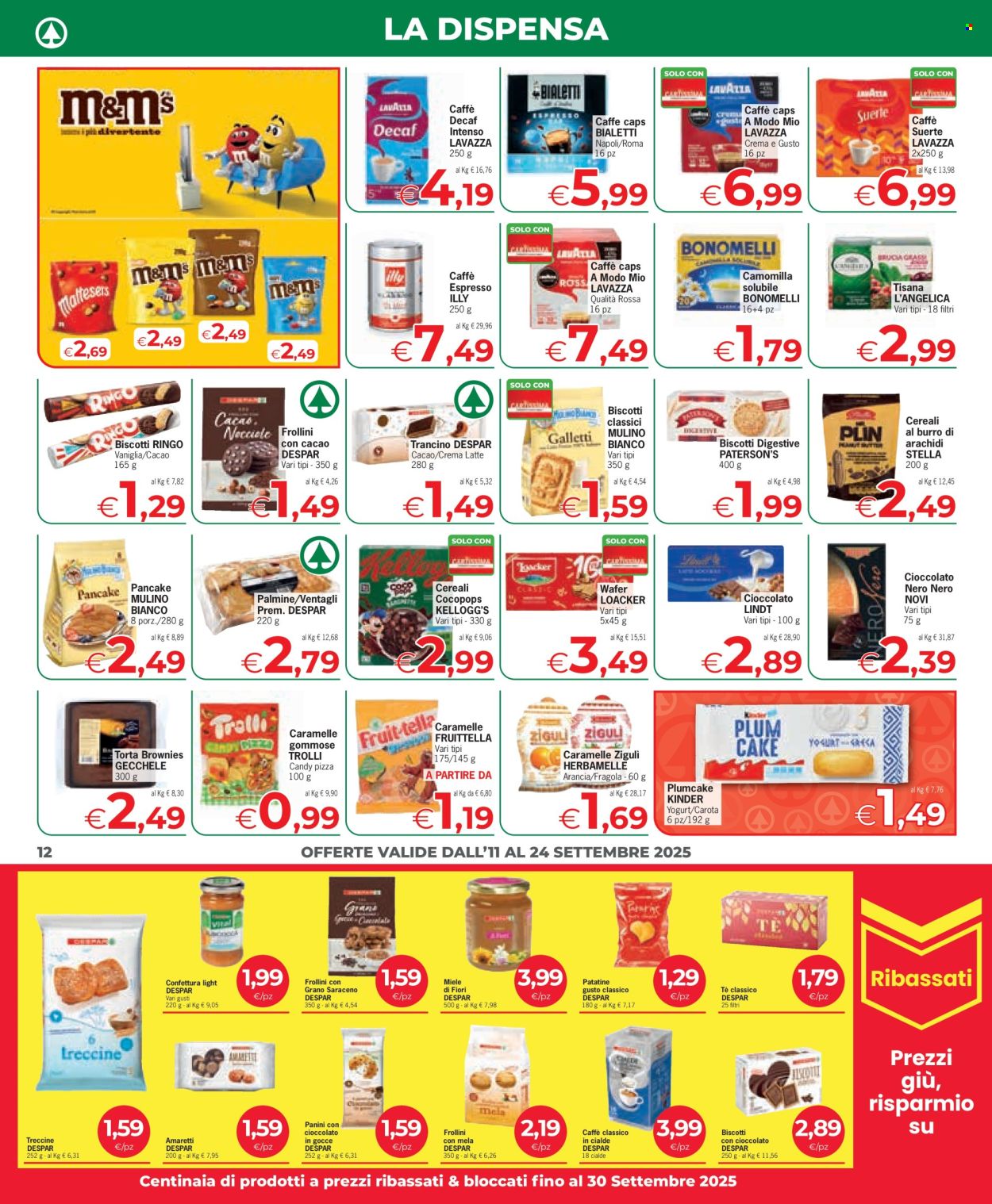 Volantino Eurospar - 11/9/2025 - 24/9/2025. Pagina 12