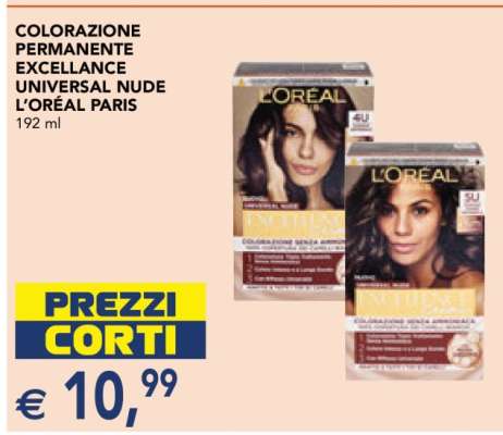 COLORAZIONE PERMANENTE EXCELLANCE UNIVERSAL NUDE L'ORÉAL PARIS